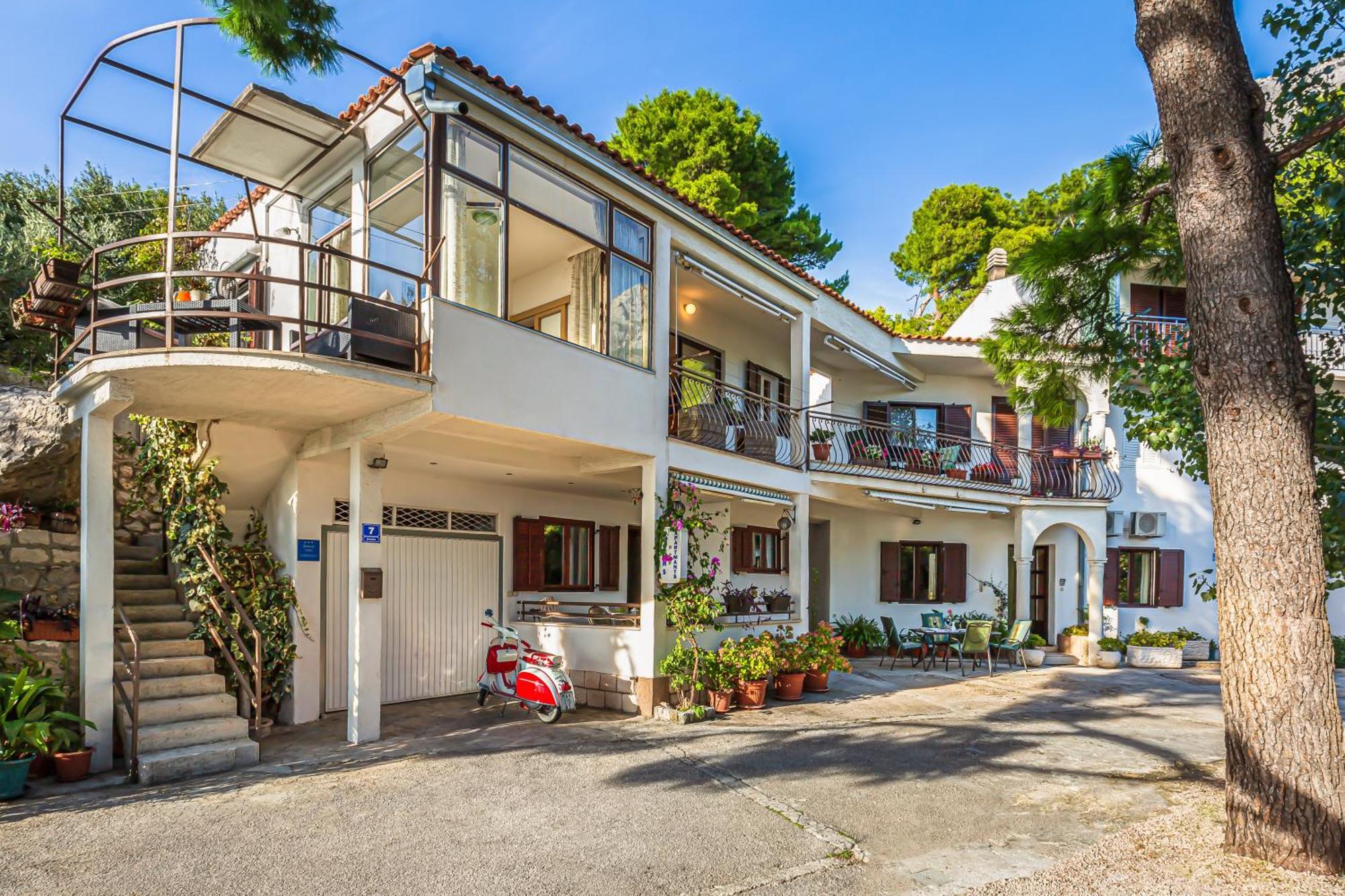 Apartmani Lovrenco Krvavica Zewnętrze zdjęcie